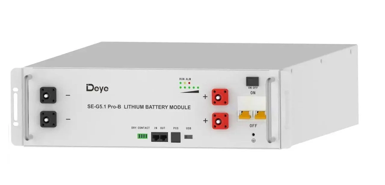 Акумулятор Deye SE-G5.1 Pro-B 5 кВт·год LiFePO4 — 51,2 В