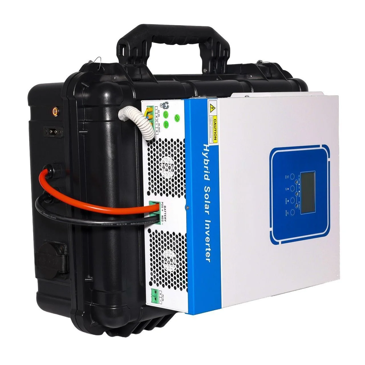 Power station Universal 3200 Wh with hybrid inverter — 3.2 kW, LiFePO4 — photo 3