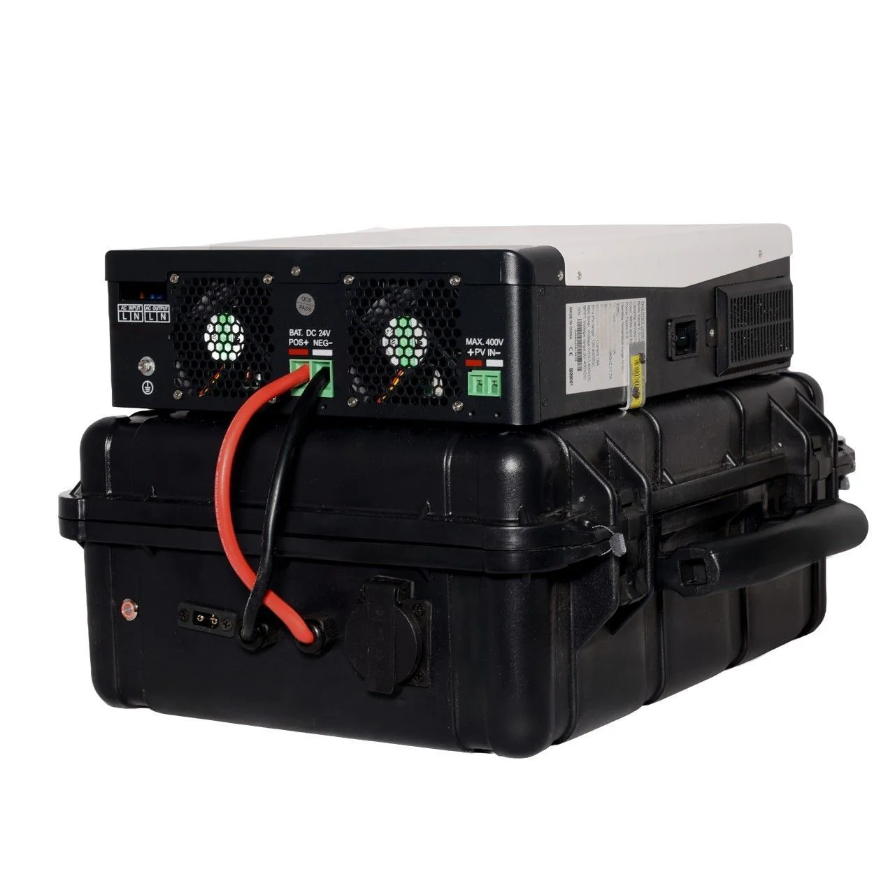 Power station Universal 3200 Wh with hybrid inverter — 3.2 kW, LiFePO4 — photo 4